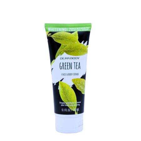 Dear Body Green Tea Face & Body Scrub 5.1FL OZ/150ML
