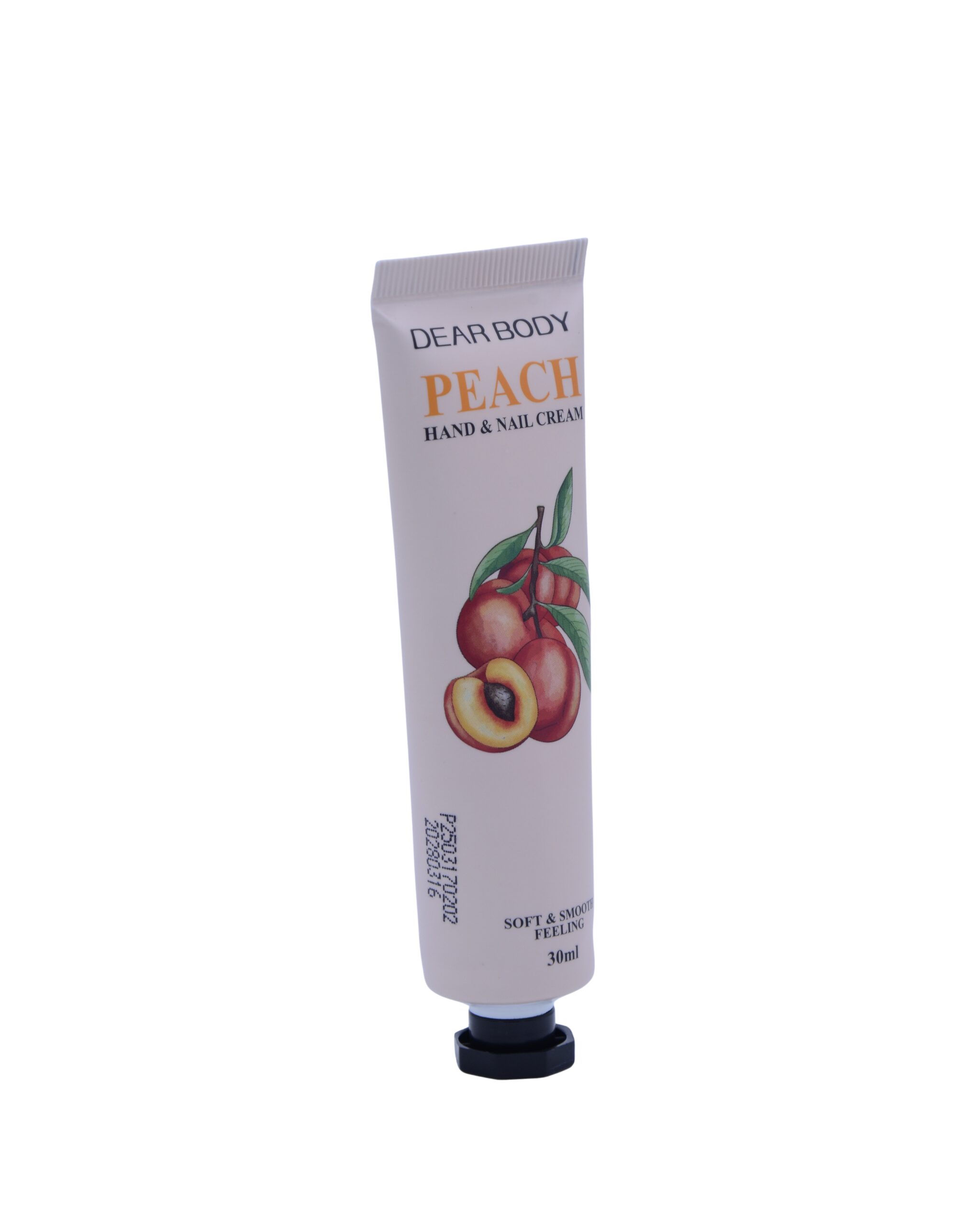 Peach Hand & Nail Cream - Dear Body 30ml - Image 4