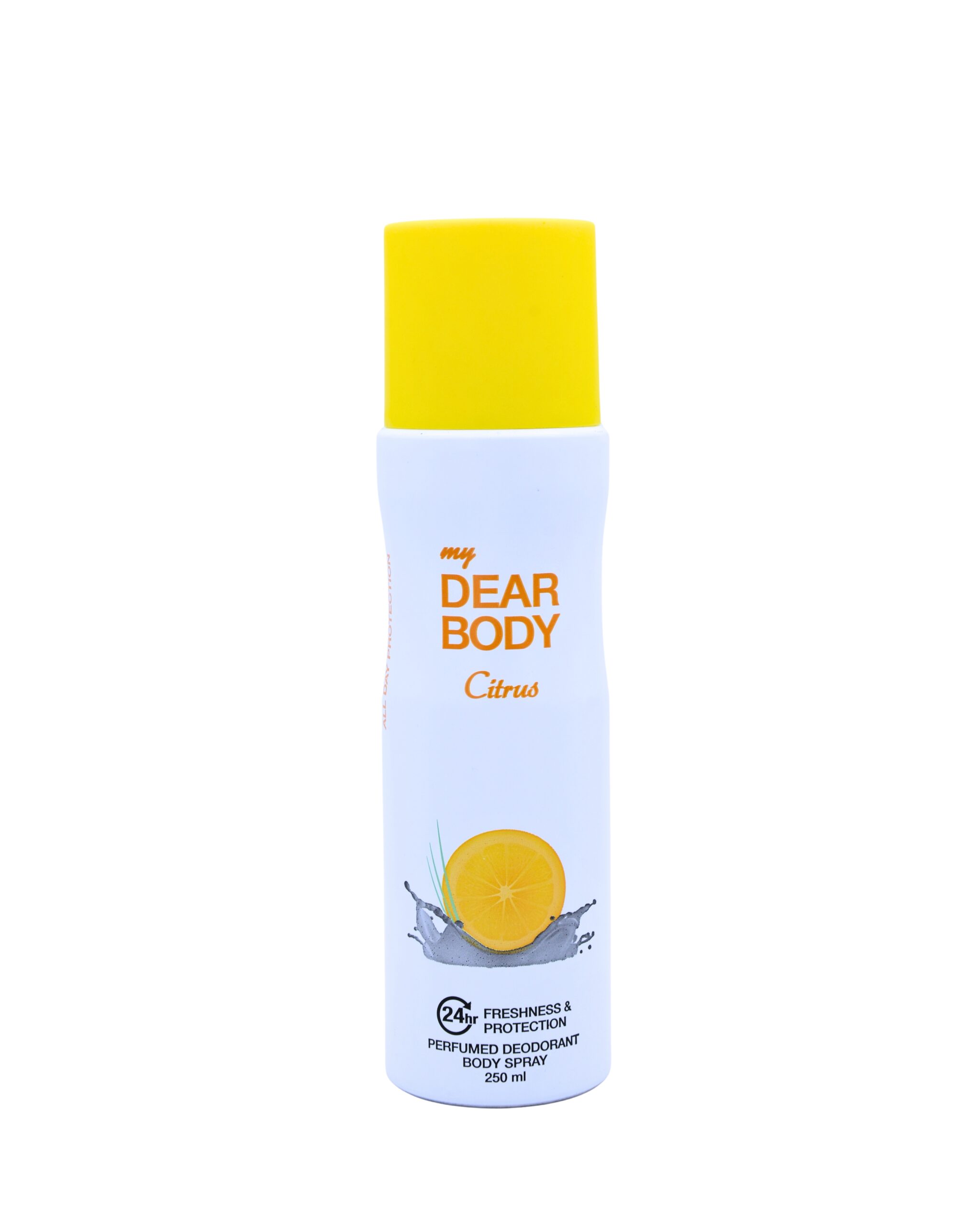 My Dear Body – Citrus Perfumed Deodorant Body Spray 250ML - Image 3
