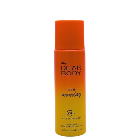 My Dear Body – On a Monday Perfumed Deodorant Body Spray 250ML
