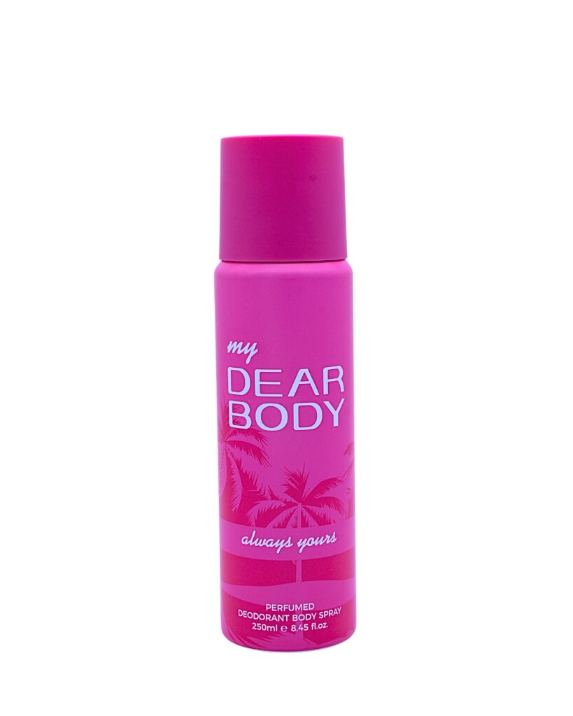 My Dear Body – Always Yours Perfumed Deodorant Body Spray 250ML - Dear ...