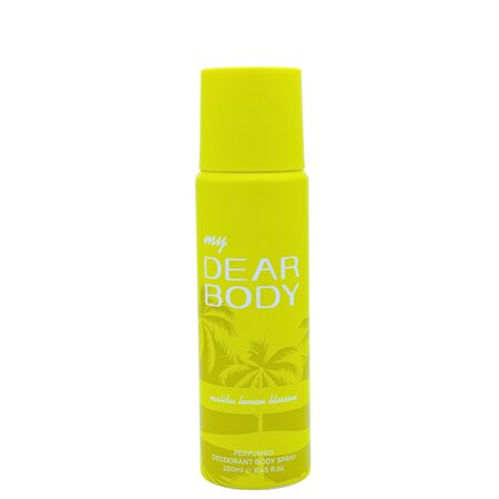 My Dear Body – Malibu Lemon Blossom Perfumed Deodorant Body Spray 250ML