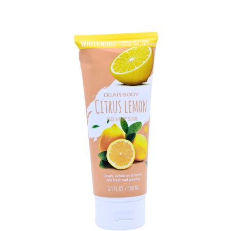 Dear Body Citrus Lemon Face & Body Scrub 5.1FL OZ/150ML