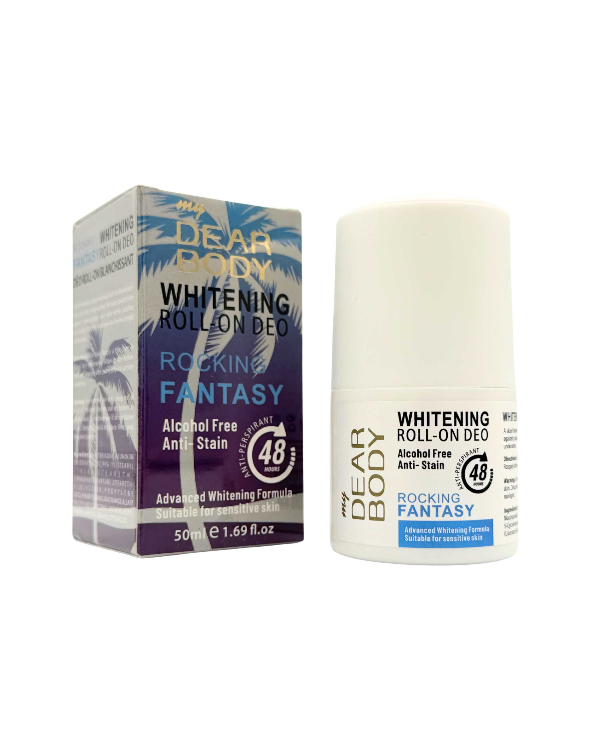 Dear Body Rocking Fantasy Whitening Roll-On Deo - Image 2