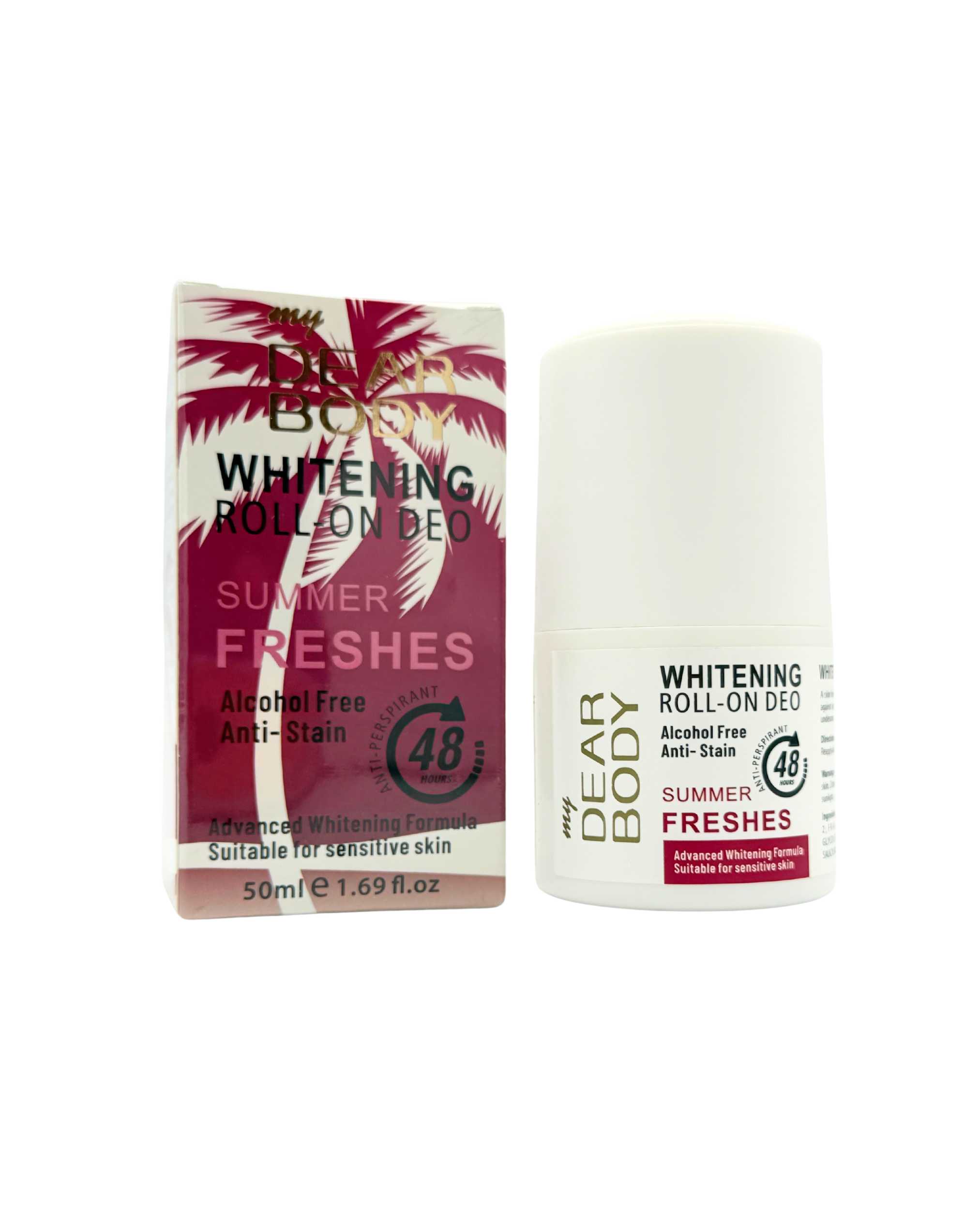 Dear Body Summer Freshes Whitening Roll-On Deo - Image 2