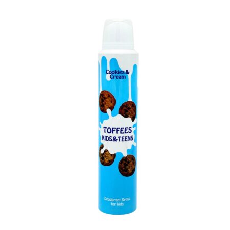 TOFFEES Kids & Teens Deodorant Spray – Cookies & Cream