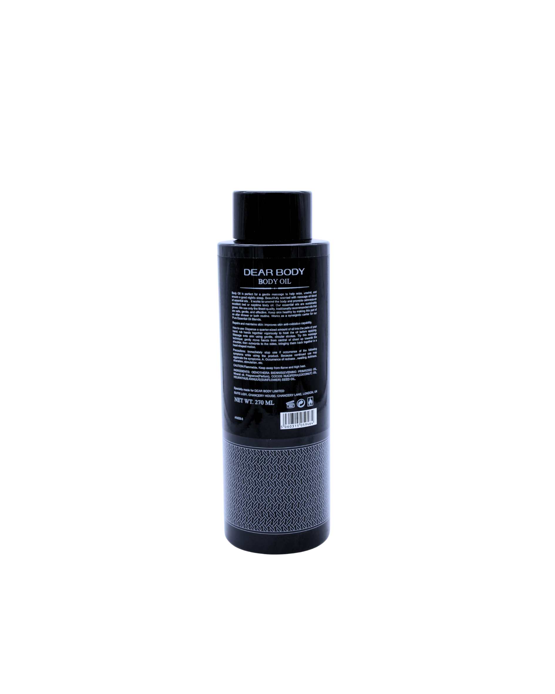 Dearbody Noir Body Oil - Image 2